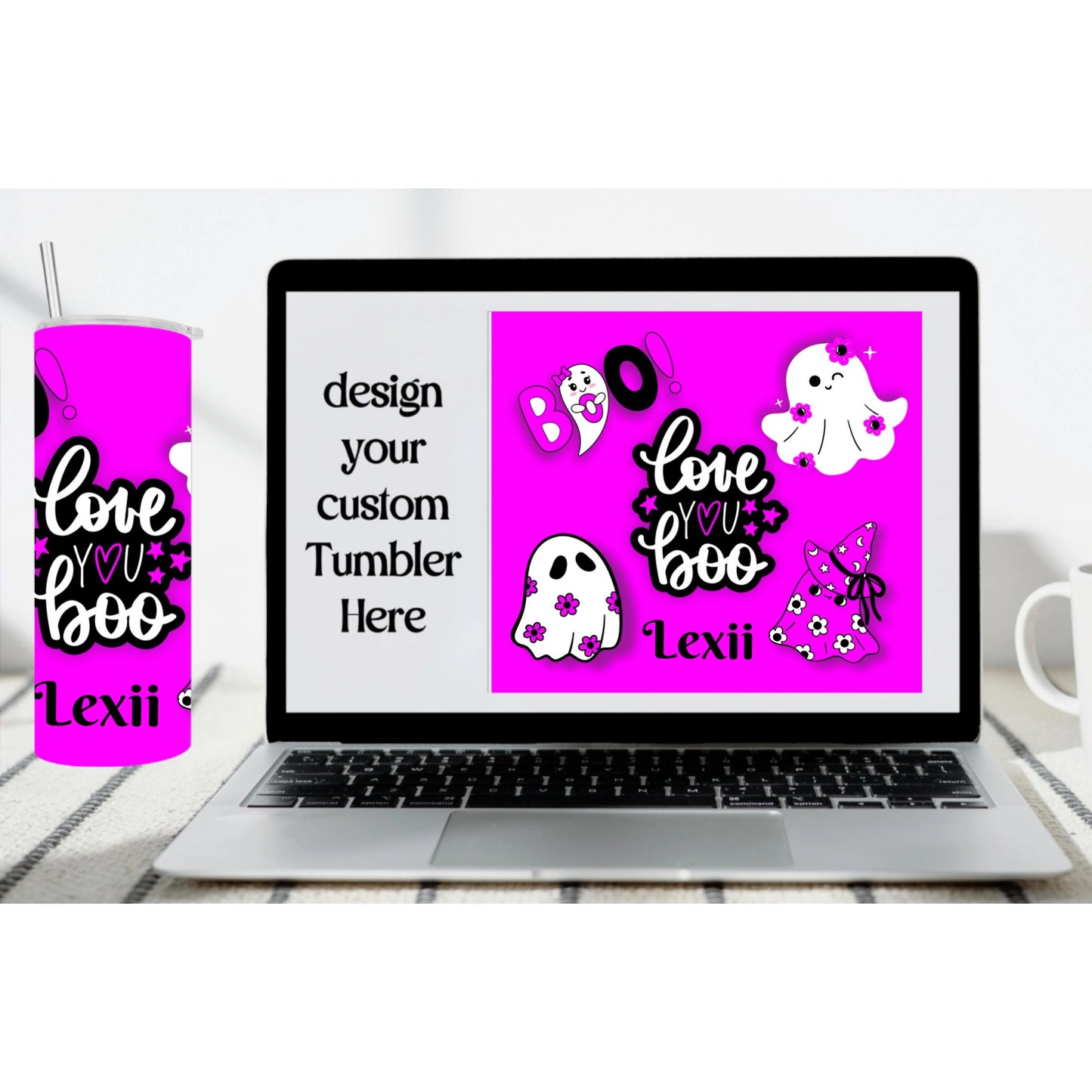 Love you boo Personalized Tumbler