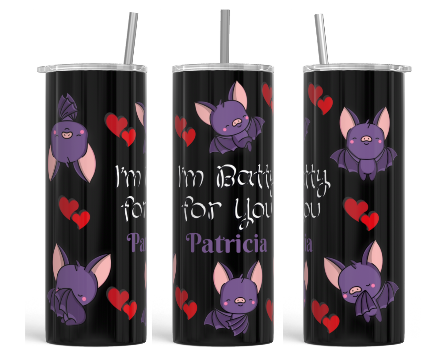 Batty for you Personalized Tumbler