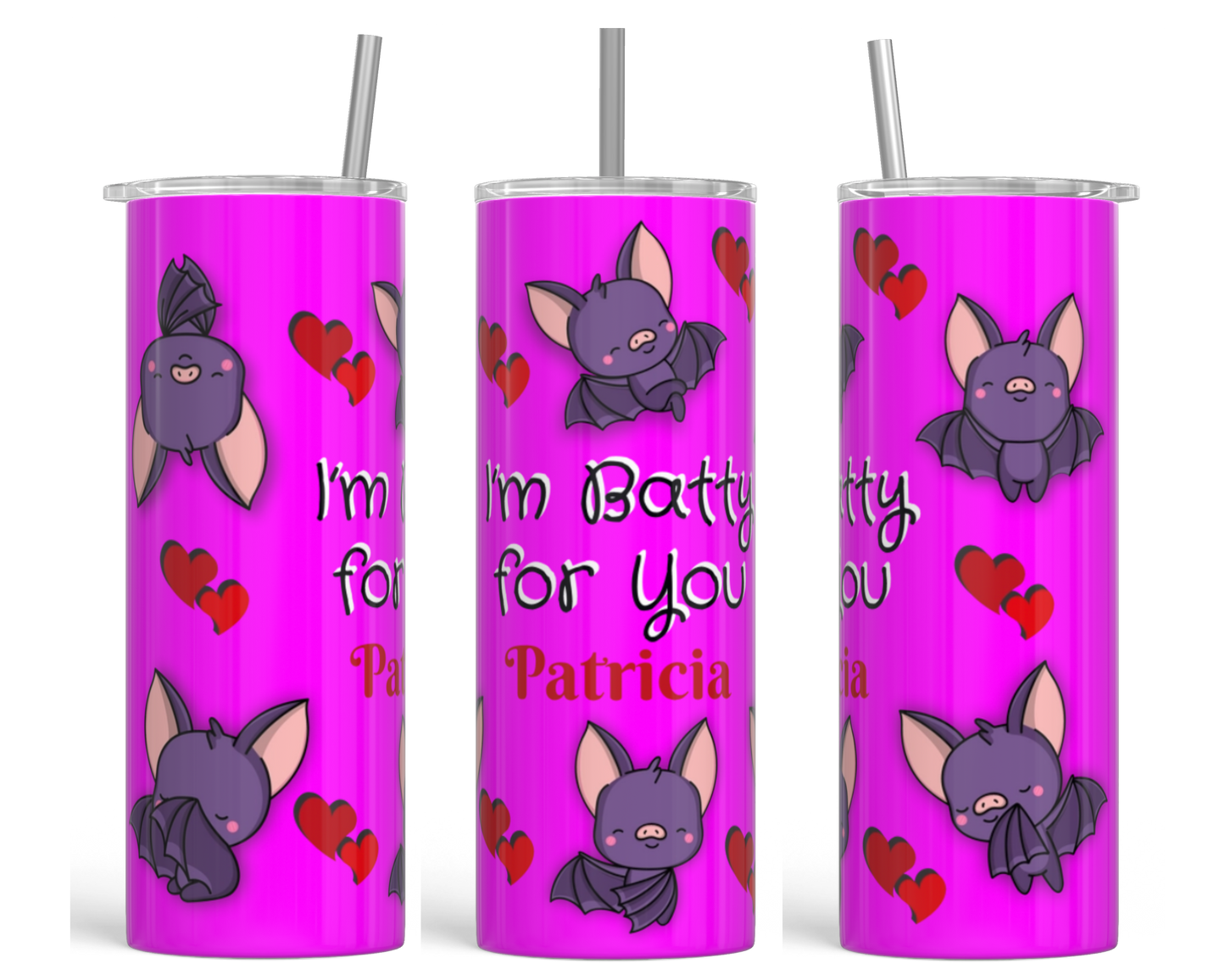 Batty for you Personalized Tumbler