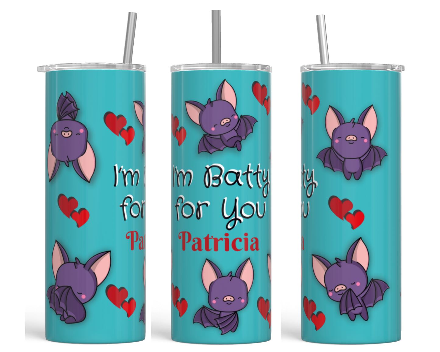 Batty for you Personalized Tumbler