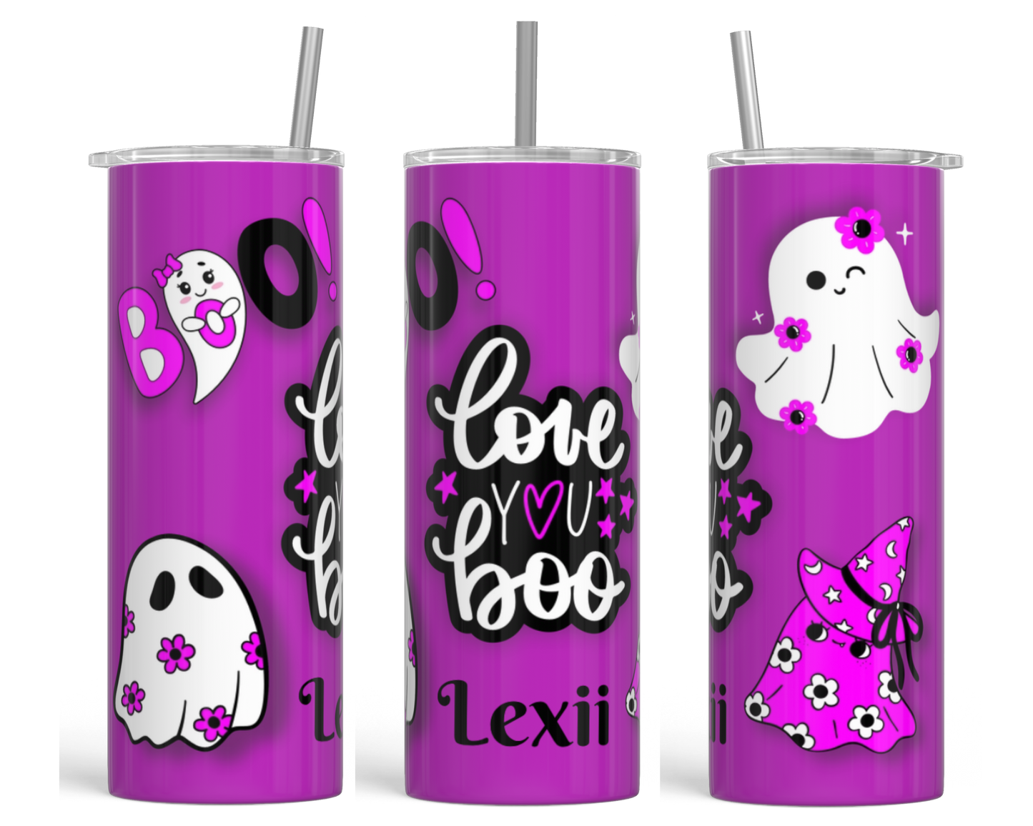Love you boo Personalized Tumbler