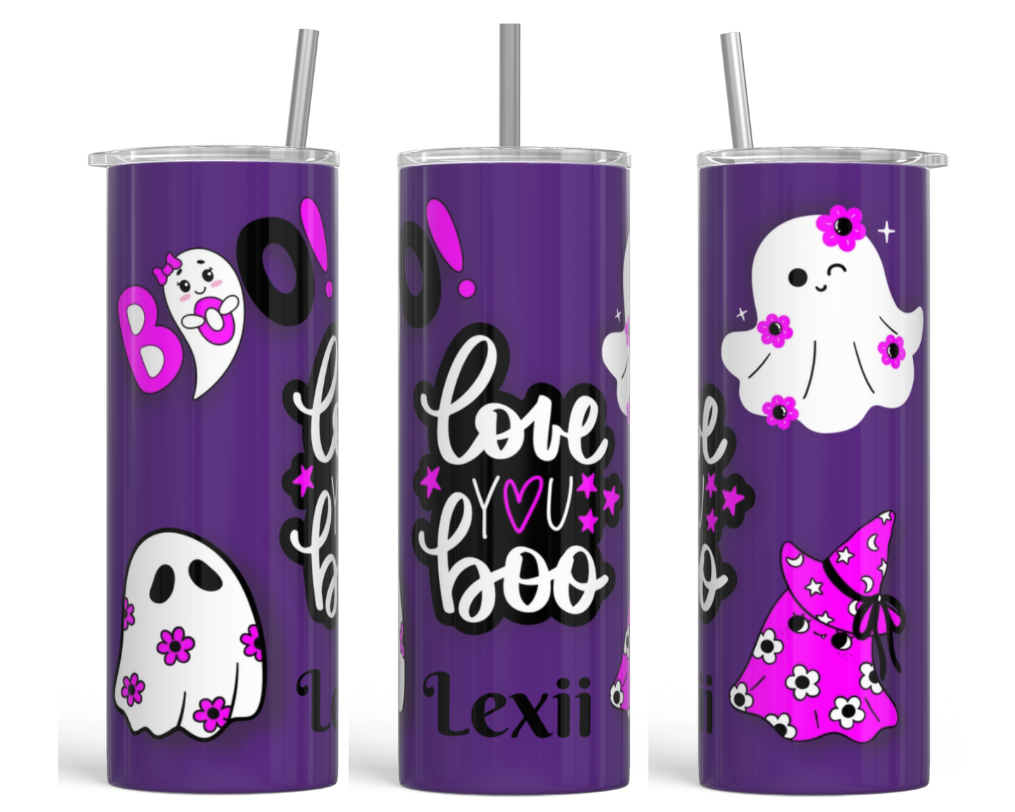 Love you boo Personalized Tumbler