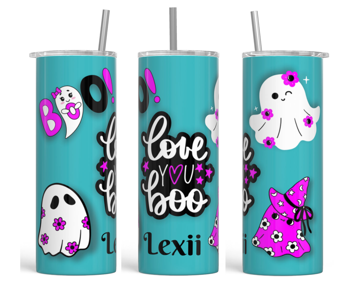 Love you boo Personalized Tumbler