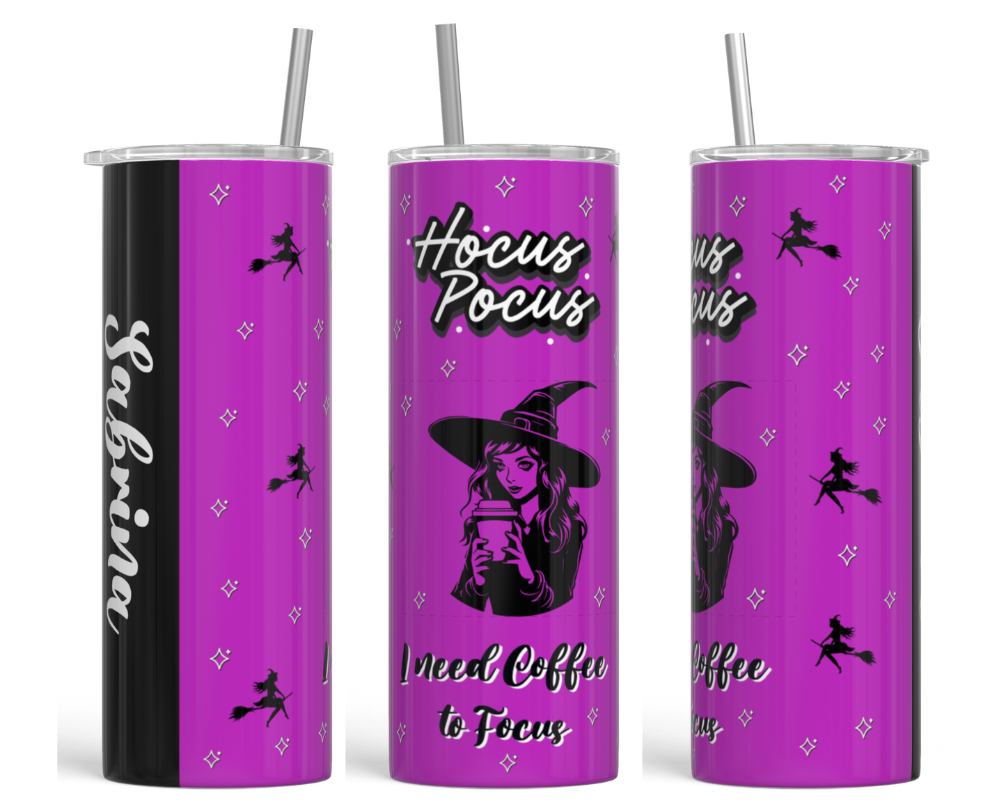 Hocus Pocus Personalized Tumbler
