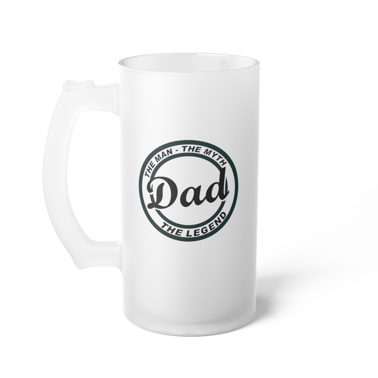 Dad's Frosted Glass Mug