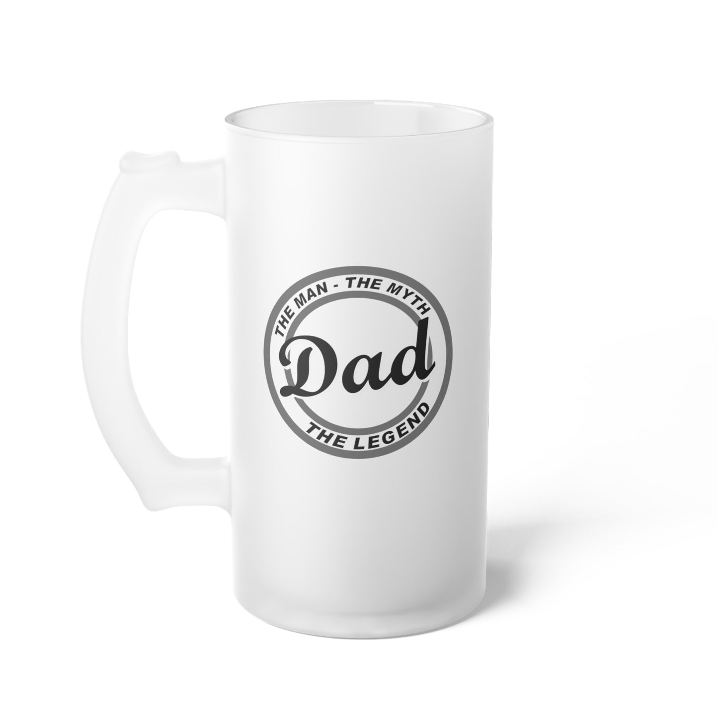 Dad's Frosted Glass Mug
