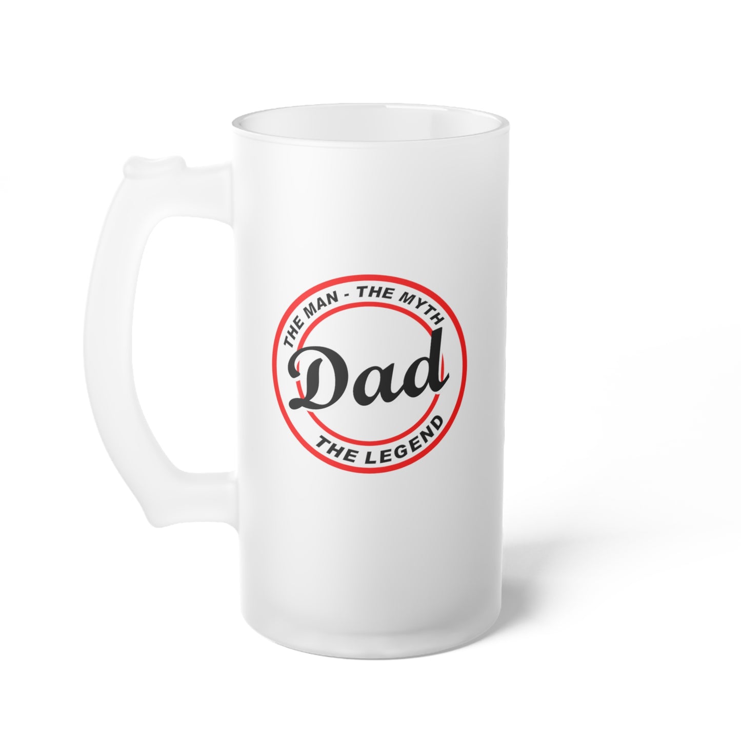 Dad's Frosted Glass Mug
