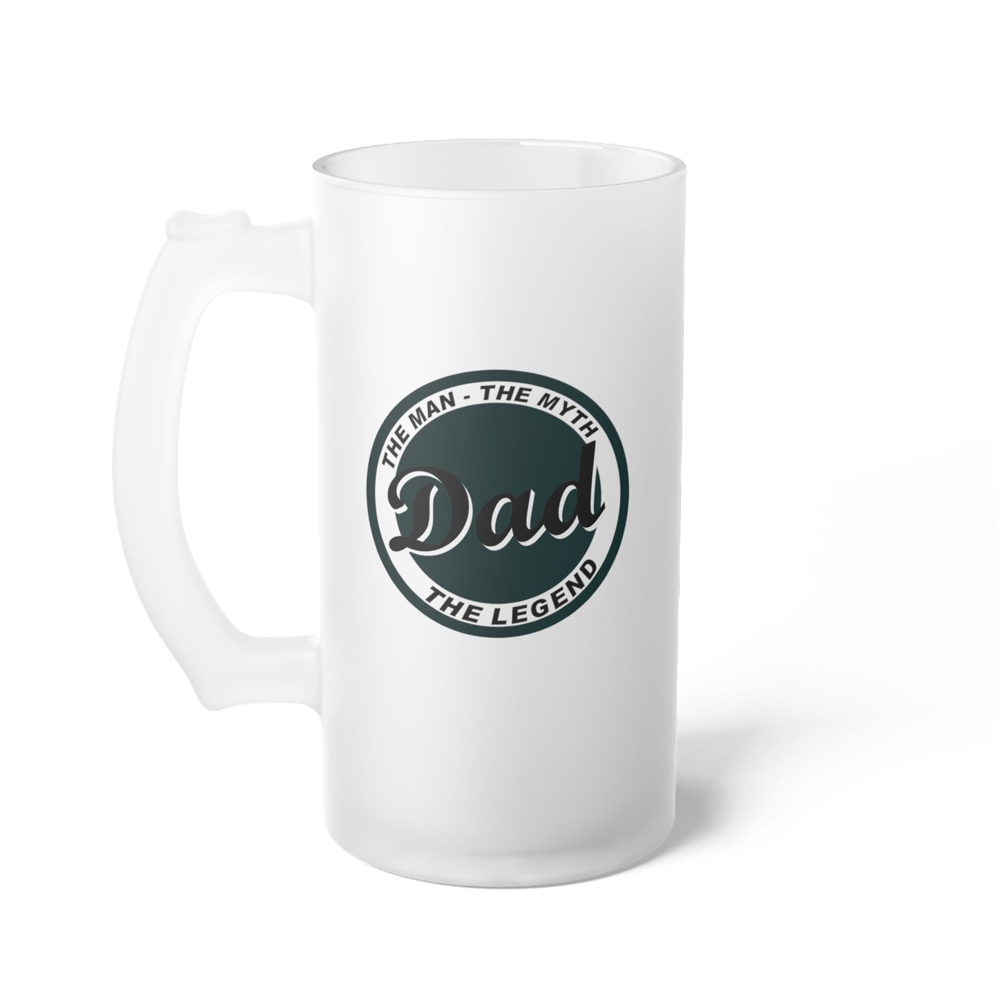 Dad's Frosted Glass Mug