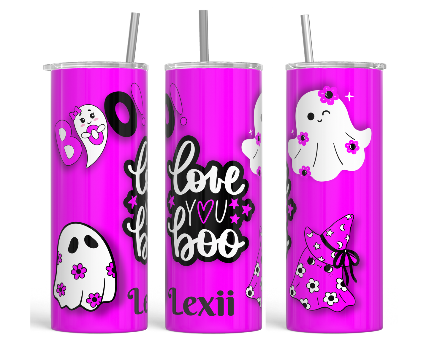 Love you boo Personalized Tumbler