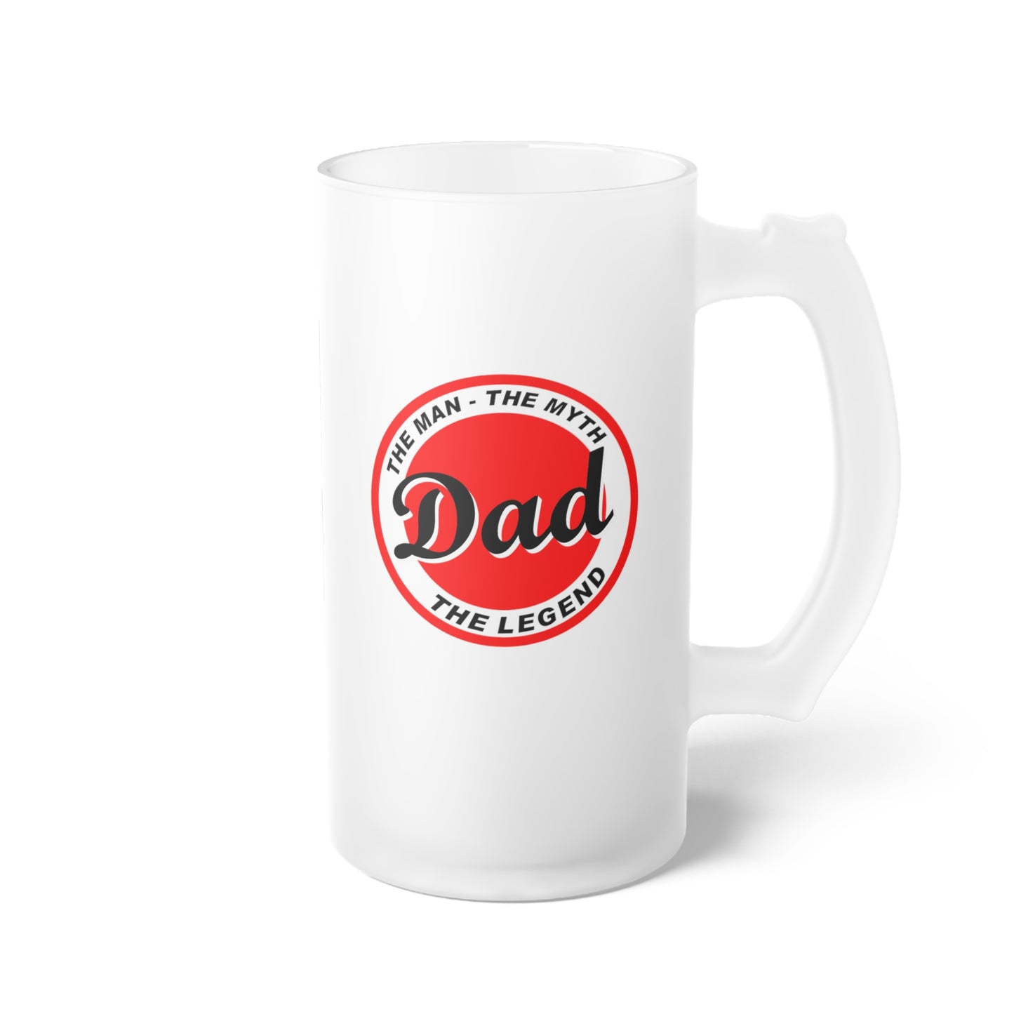Dad's Frosted Glass Mug
