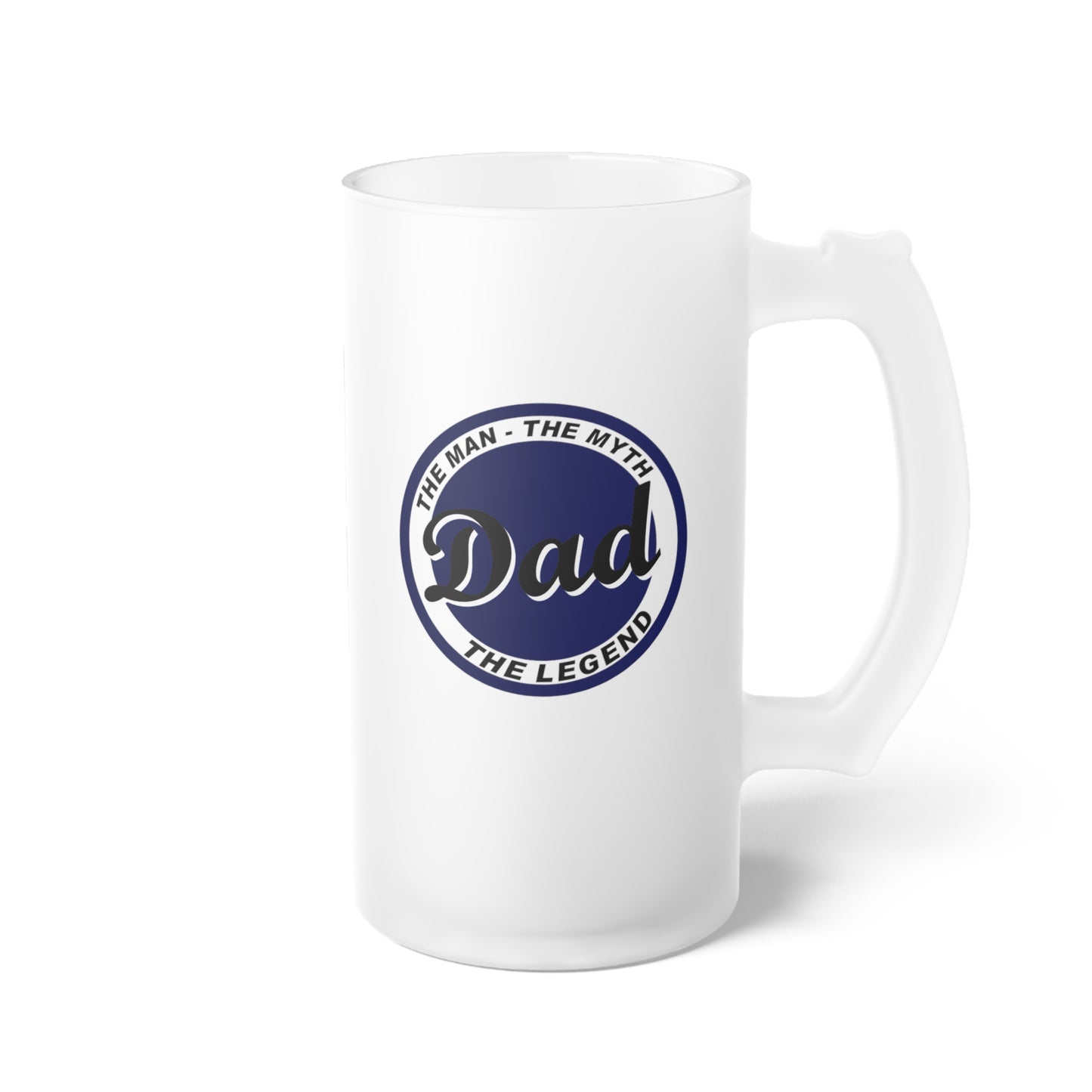 Dad's Frosted Glass Mug