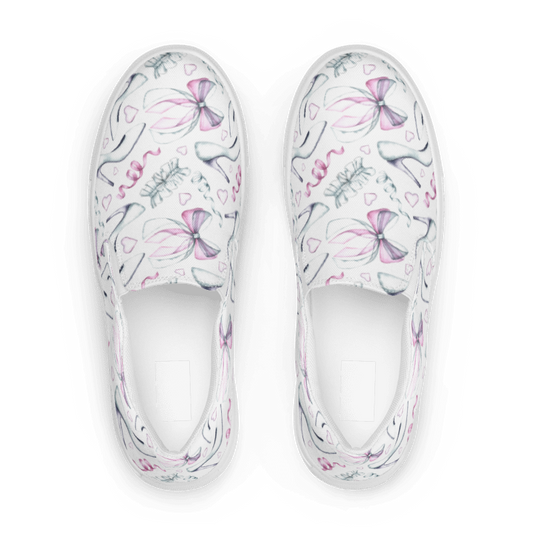 Wedding Women's Slip-On Canvas Shoes