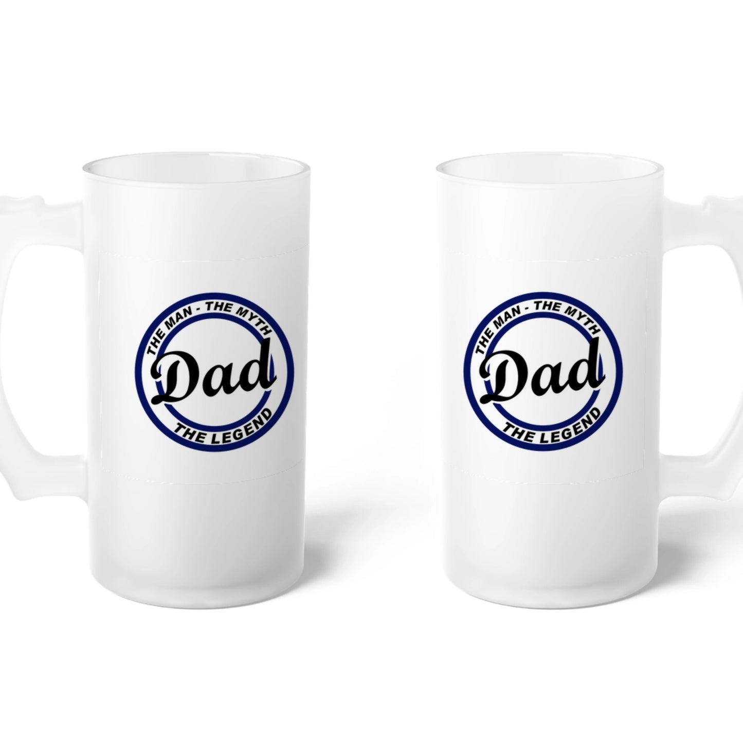 Dad's Frosted Glass Mug