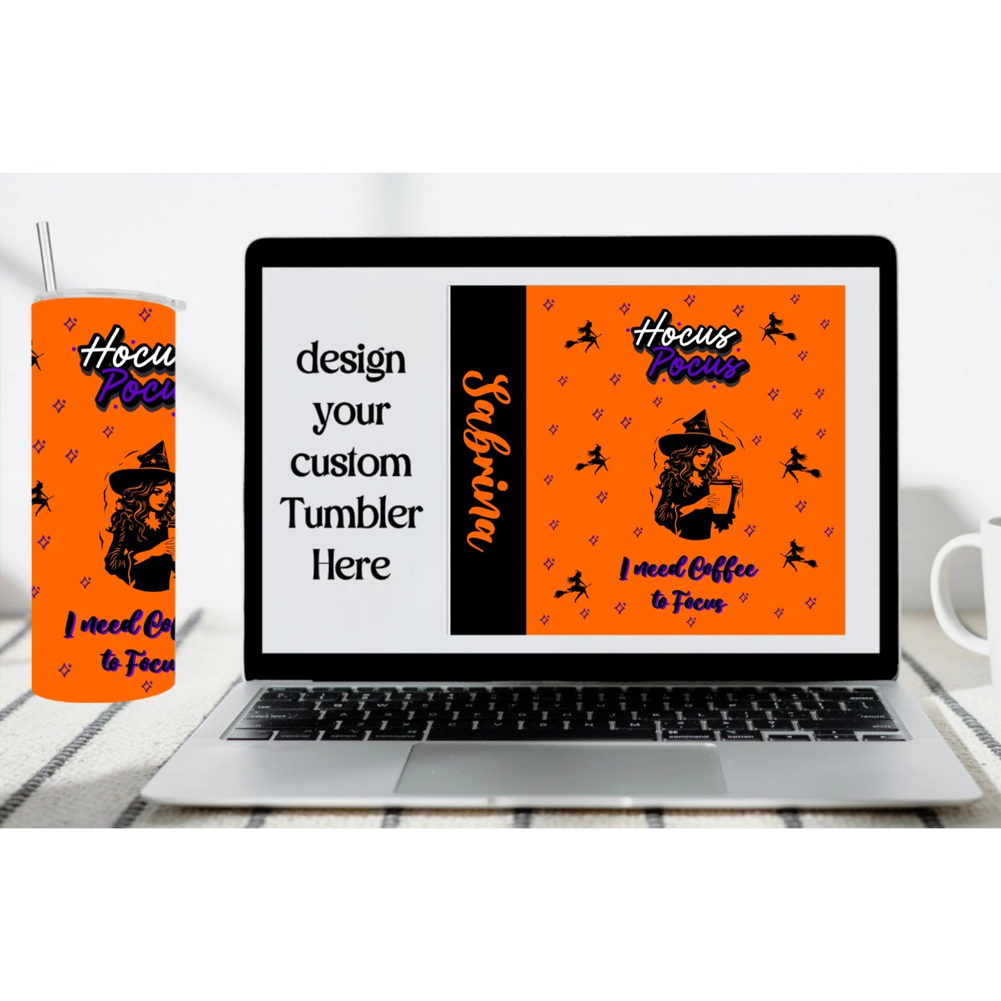 Hocus Pocus Personalized Tumbler