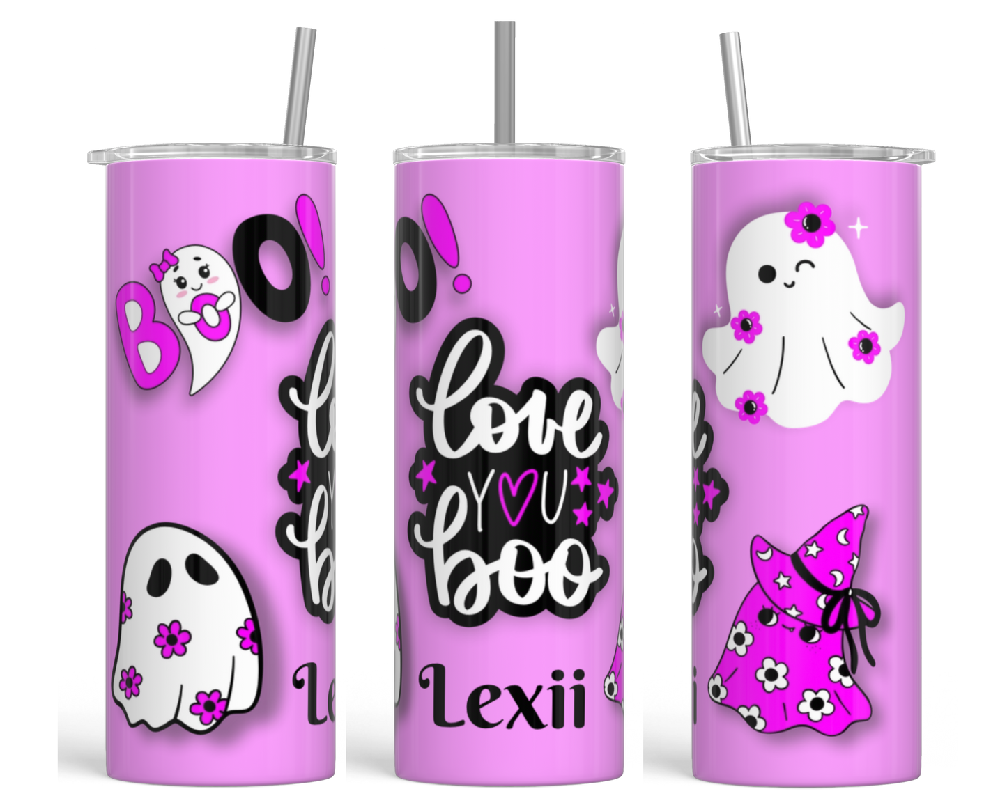 Love you boo Personalized Tumbler