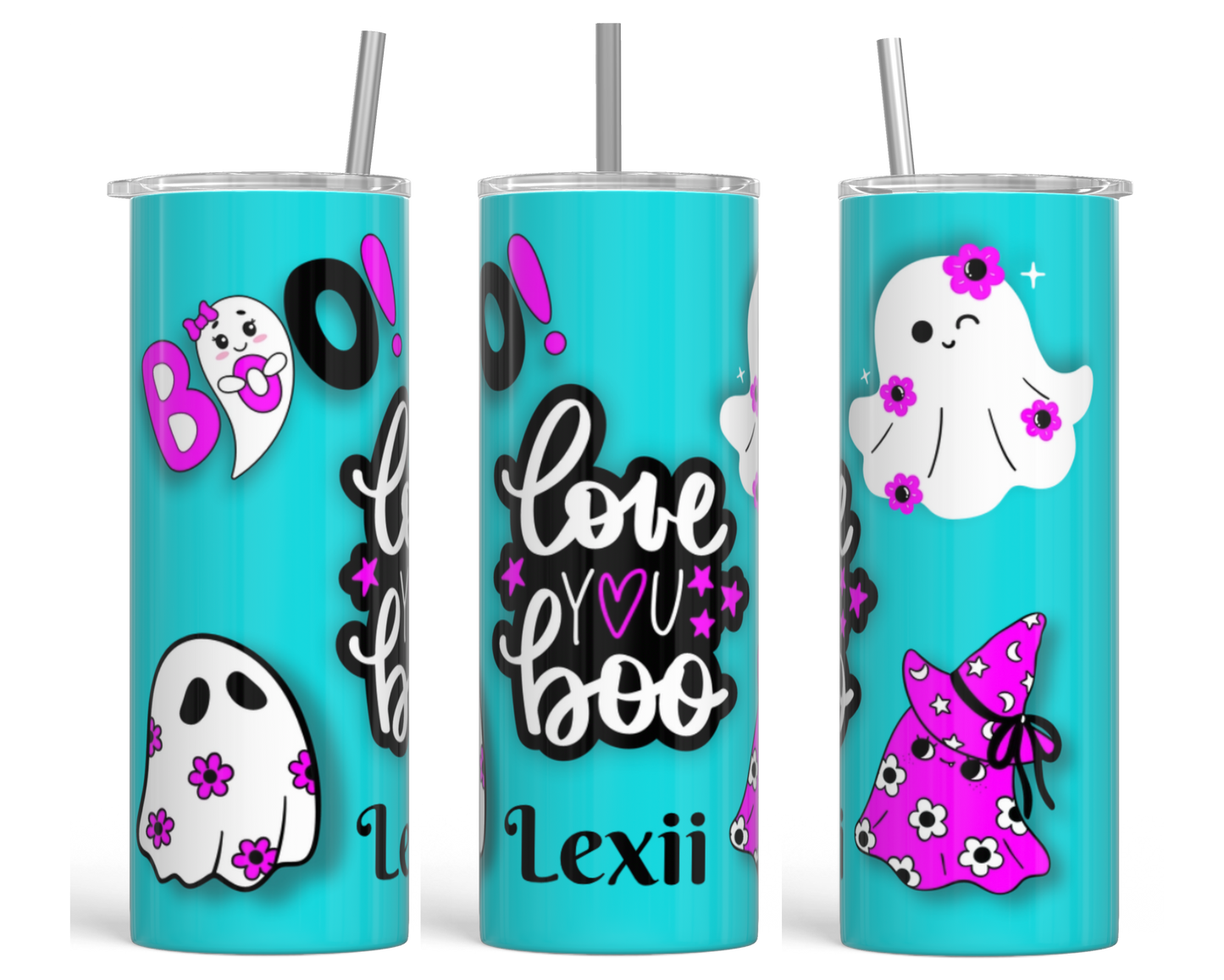 Love you boo Personalized Tumbler
