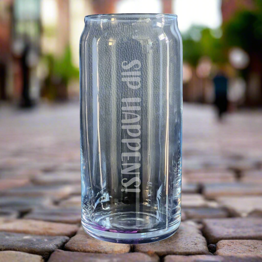 Sample Etched Text silly Quote Personalized 